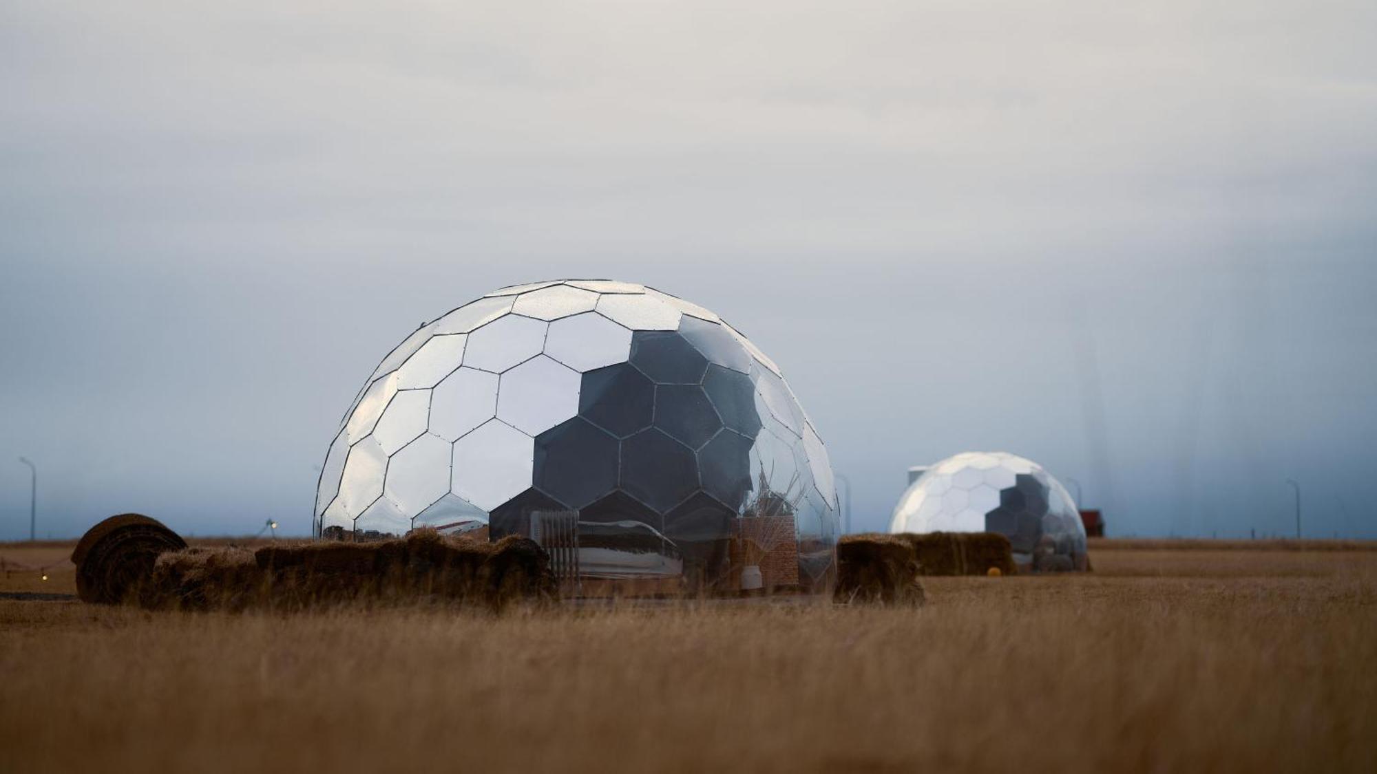 Helja Stay Glamping Domes Hella Exteriör bild