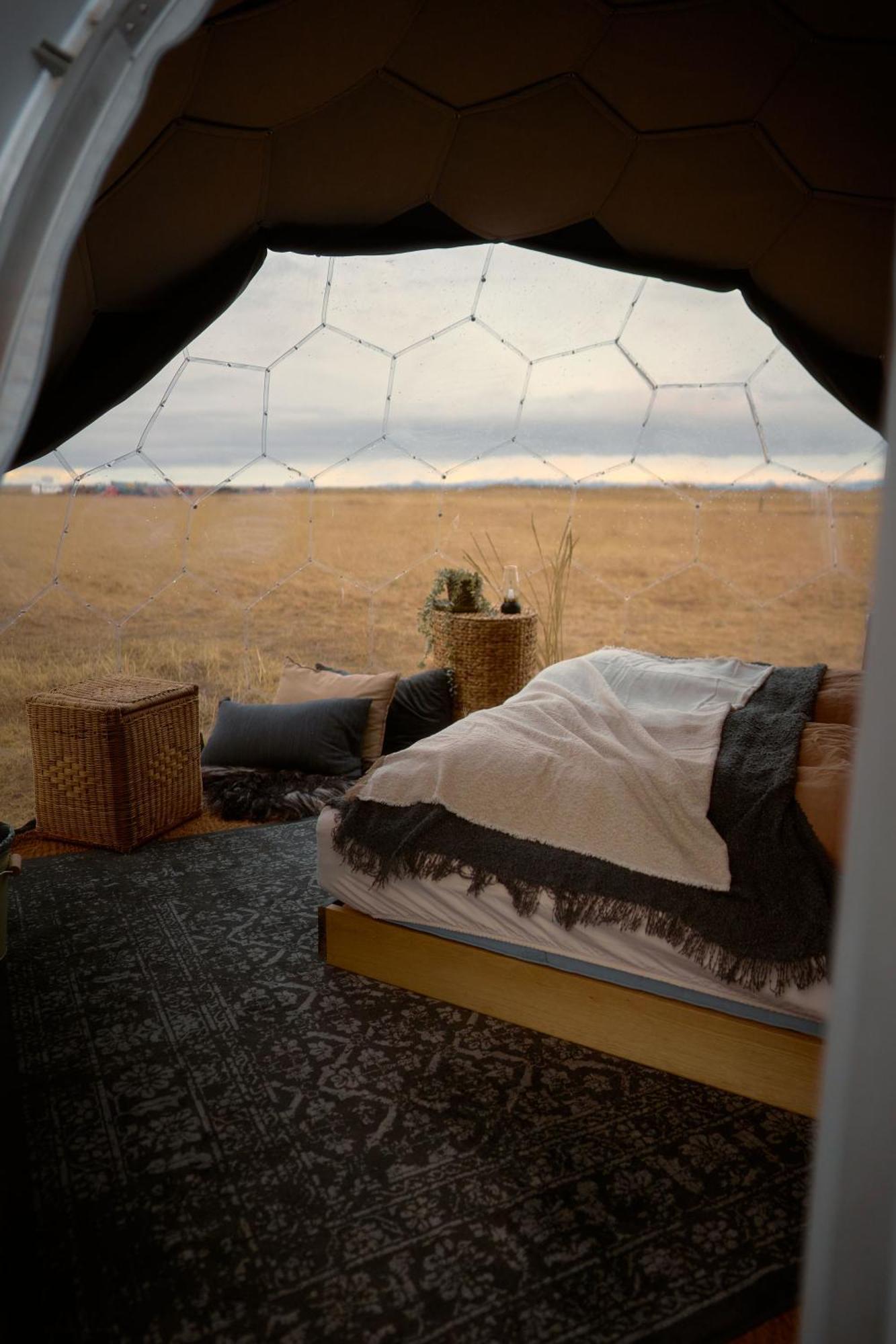 Helja Stay Glamping Domes Hella Exteriör bild