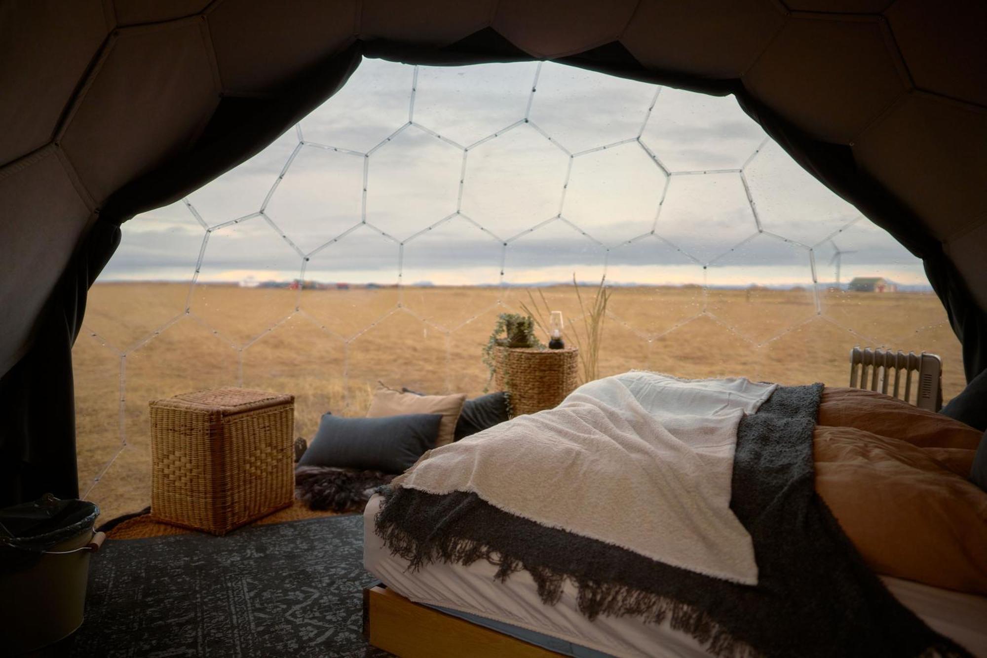 Helja Stay Glamping Domes Hella Exteriör bild