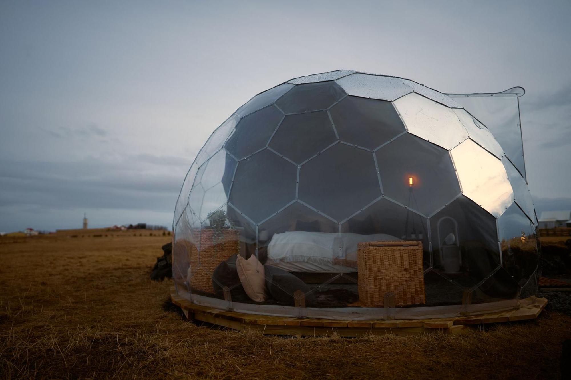 Helja Stay Glamping Domes Hella Exteriör bild